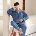 Men’s Flannel Pajama Set – Warm Winter Sleepwear & Nightwear